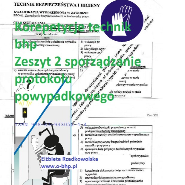 Sposób wypełniania protokołu powypadkowego